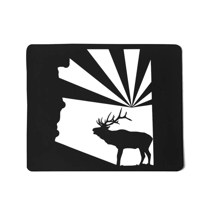 Arizona State Elk Hunting Mousepad