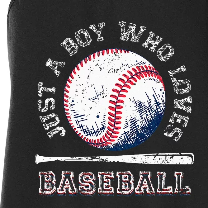 American Sport Fan Baseball Lover Batter Baseball Women's Racerback Tank