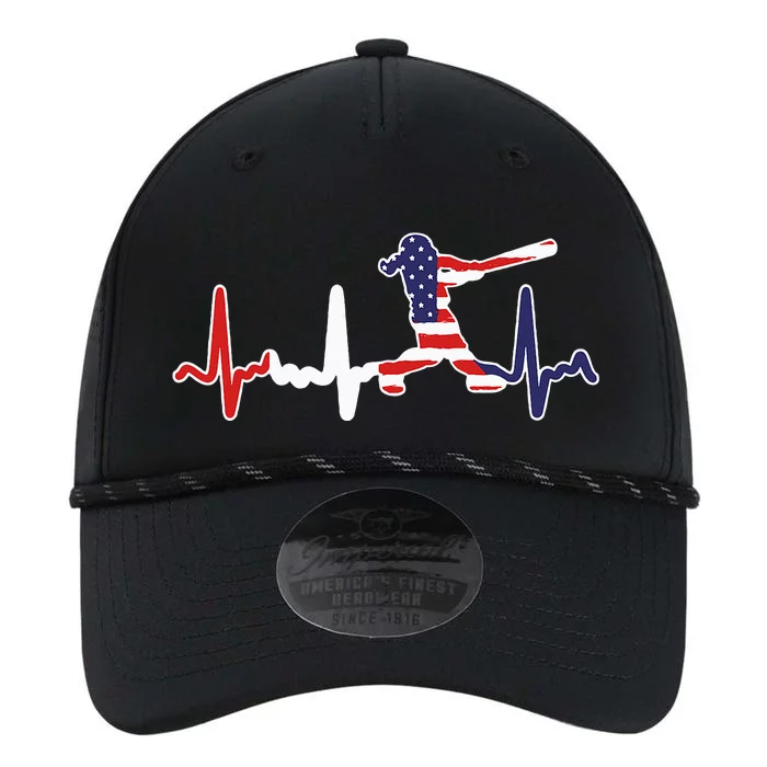 American Softball Flag Batter Softball Performance The Dyno Cap