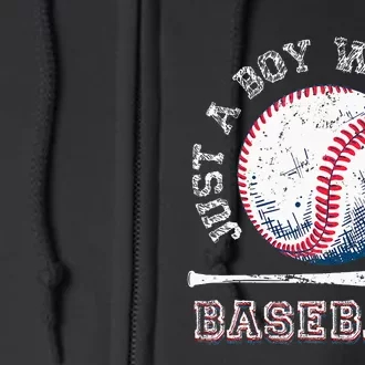 American Sport Fan Baseball Lover Batter Baseball Full Zip Hoodie