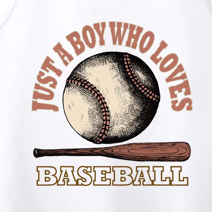 American Sport Fan Baseball Lover Batter Baseball Performance Tank