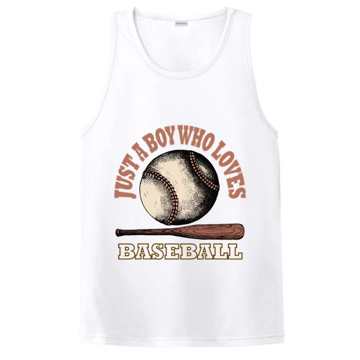 American Sport Fan Baseball Lover Batter Baseball Performance Tank