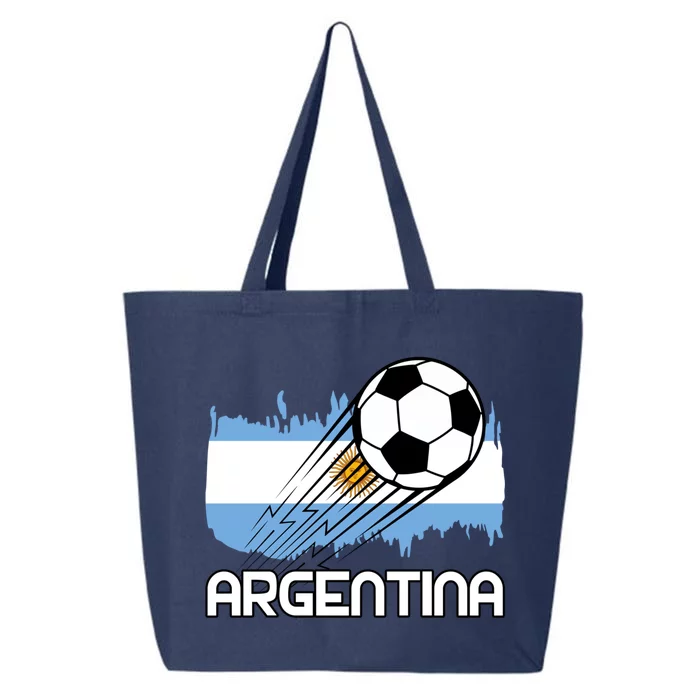 Argentina Soccer Fan Gift 25L Jumbo Tote