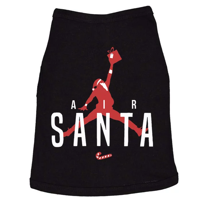 Air Santa Funny Design Doggie Tank