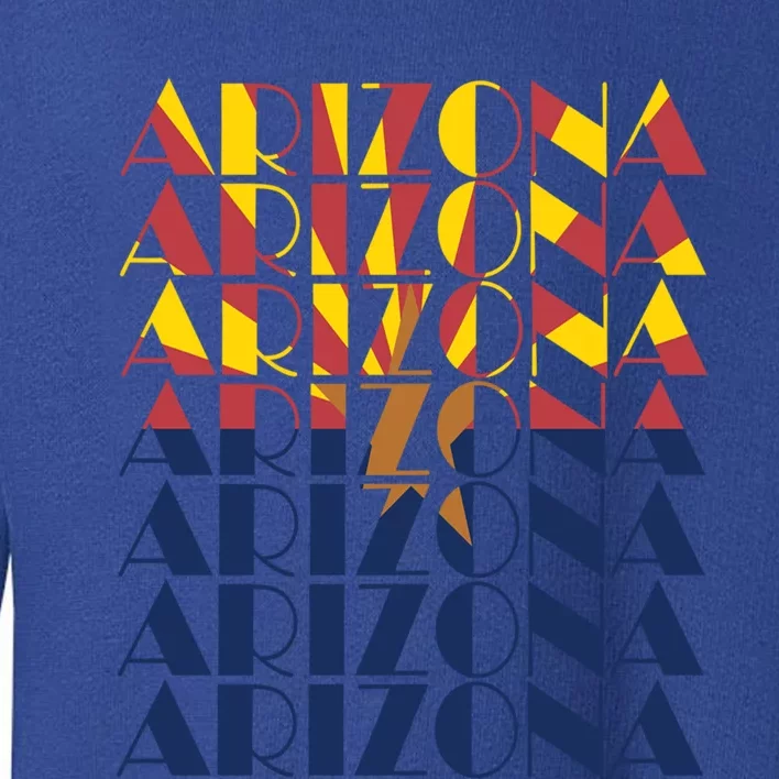 Arizona State Flag For National Arizona Day Great Gift Toddler Sweatshirt