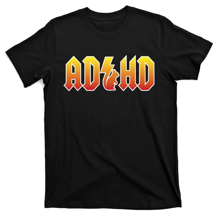 ADHD Squirrel Funny ADHD T-Shirt