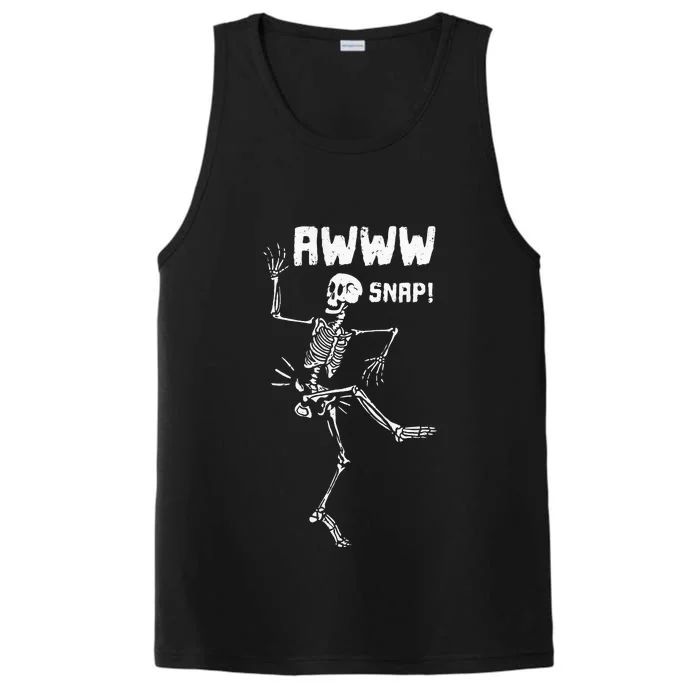 Awww Snap Funny Hip Broken Design For Surgery Survivor Performance Tank