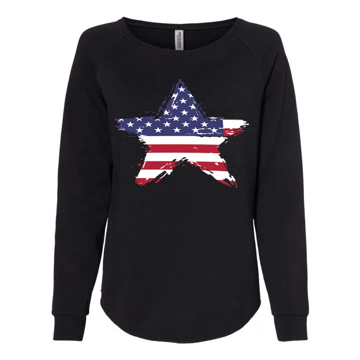 American Star Flag | 2024 Womens California Wash Sweatshirt