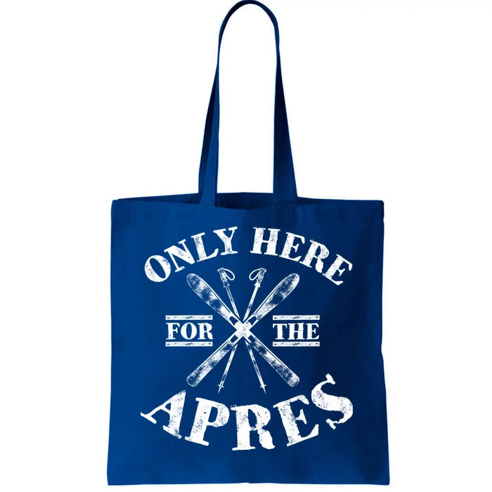 Apres Ski Funny Winter Skiing Sports Snowboarding Gift Tote Bag