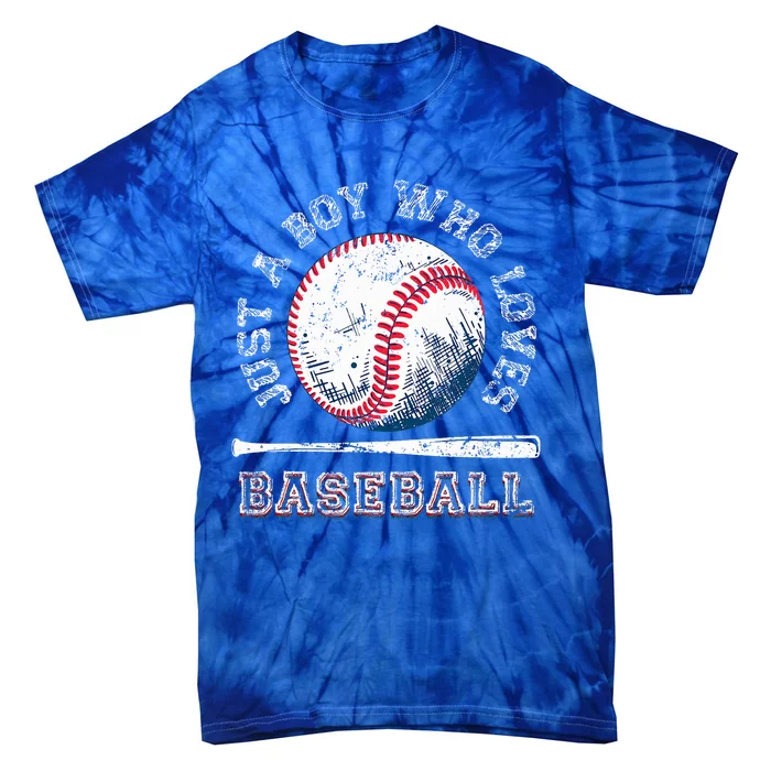 American Sport Fan Baseball Lover Batter Tie-Dye T-Shirt