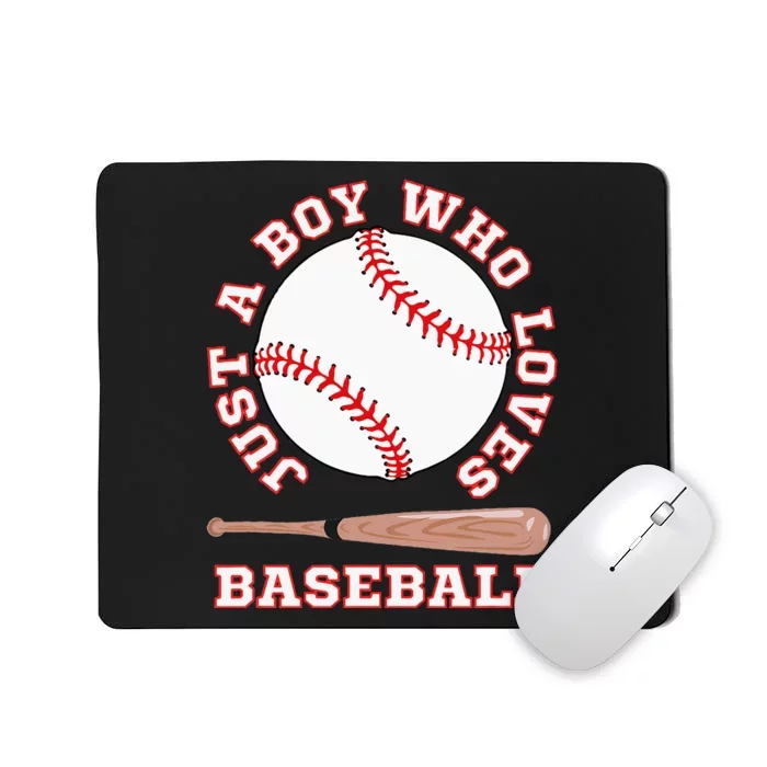 American Sport Fan Baseball Lover Batter Baseball Mousepad