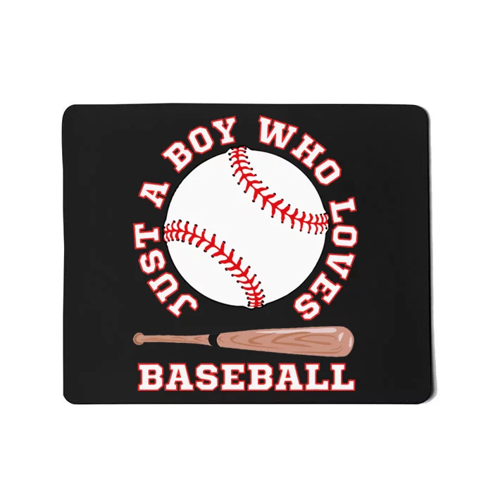 American Sport Fan Baseball Lover Batter Baseball Mousepad