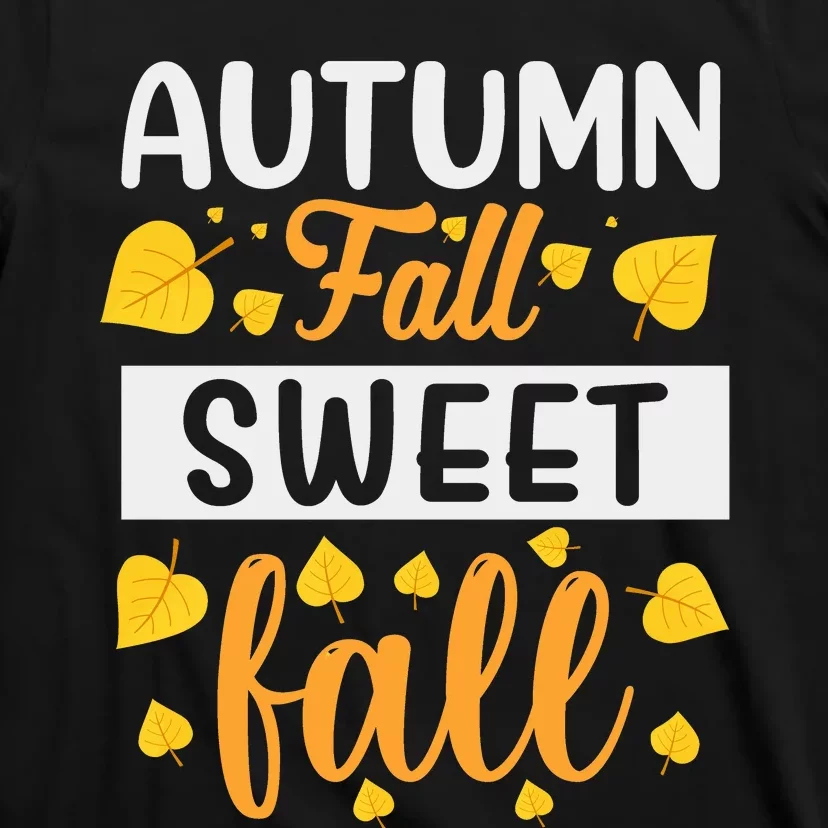 Autumn Sweet Fall Seasonal Graphic T-Shirt