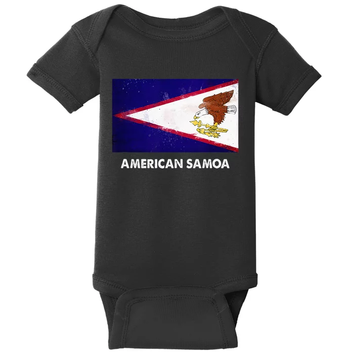 American Samoa Flag American Samoan Baby Bodysuit