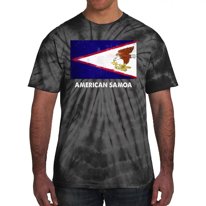 American Samoa Flag American Samoan Tie-Dye T-Shirt