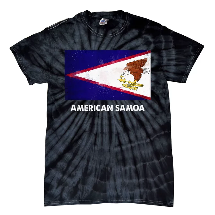 American Samoa Flag American Samoan Tie-Dye T-Shirt