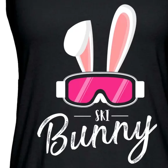 Apres Ski Funny Women Party Outfit Ski Bunny For Wintersport Ladies Essential Flowy Tank