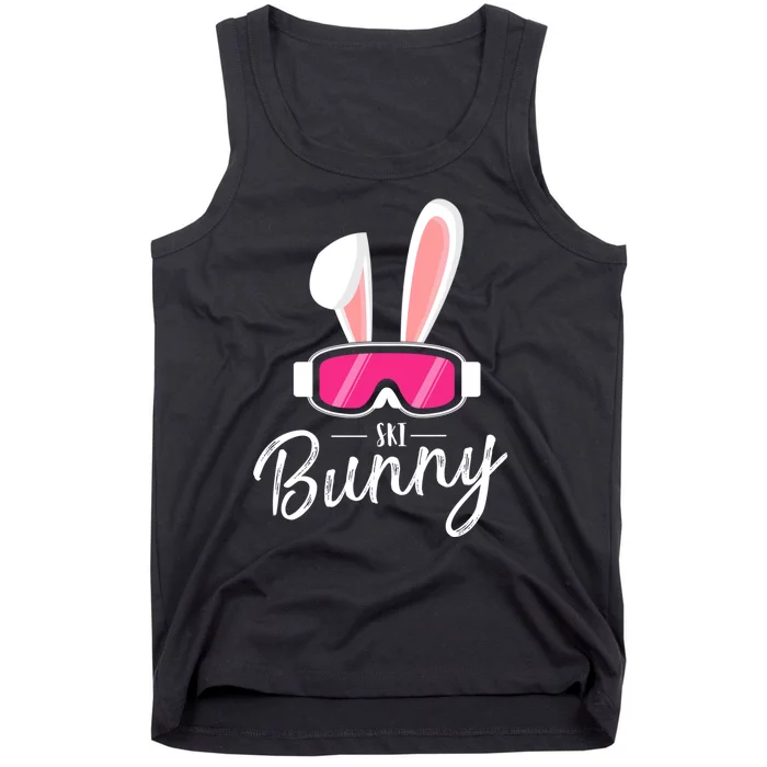 Apres Ski Funny Women Party Outfit Ski Bunny For Wintersport Tank Top