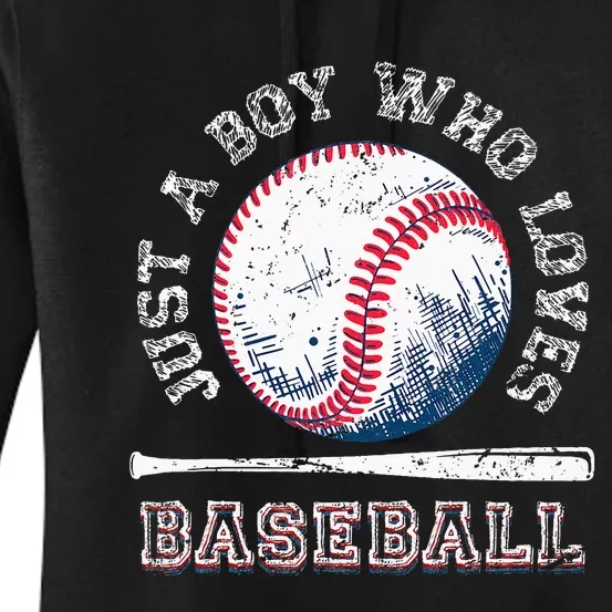 American Sport Fan Baseball Lover Batter Baseball Women's Pullover Hoodie