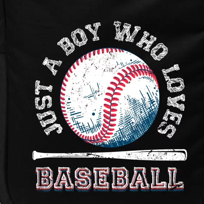 American Sport Fan Baseball Lover Boy Batter Baseball Impact Tech Backpack