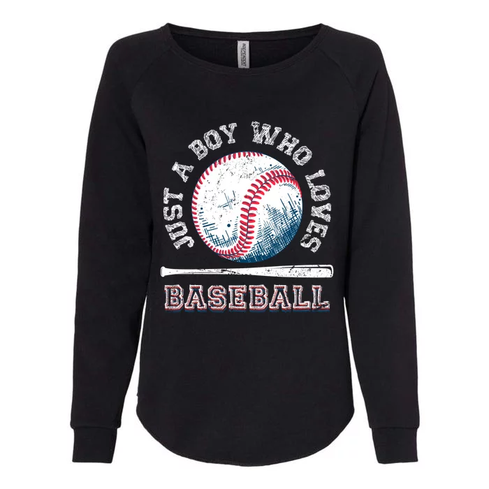 American Sport Fan Baseball Lover Boy Batter Baseball Womens California Wash Sweatshirt