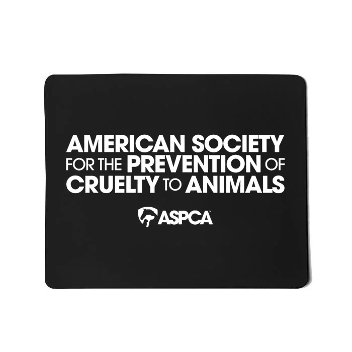 American Society For The Prevention Of Cruelty To Animals Mousepad