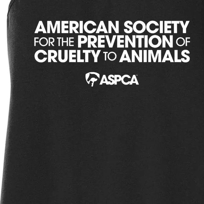 American Society For The Prevention Of Cruelty To Animals Women's Racerback Tank