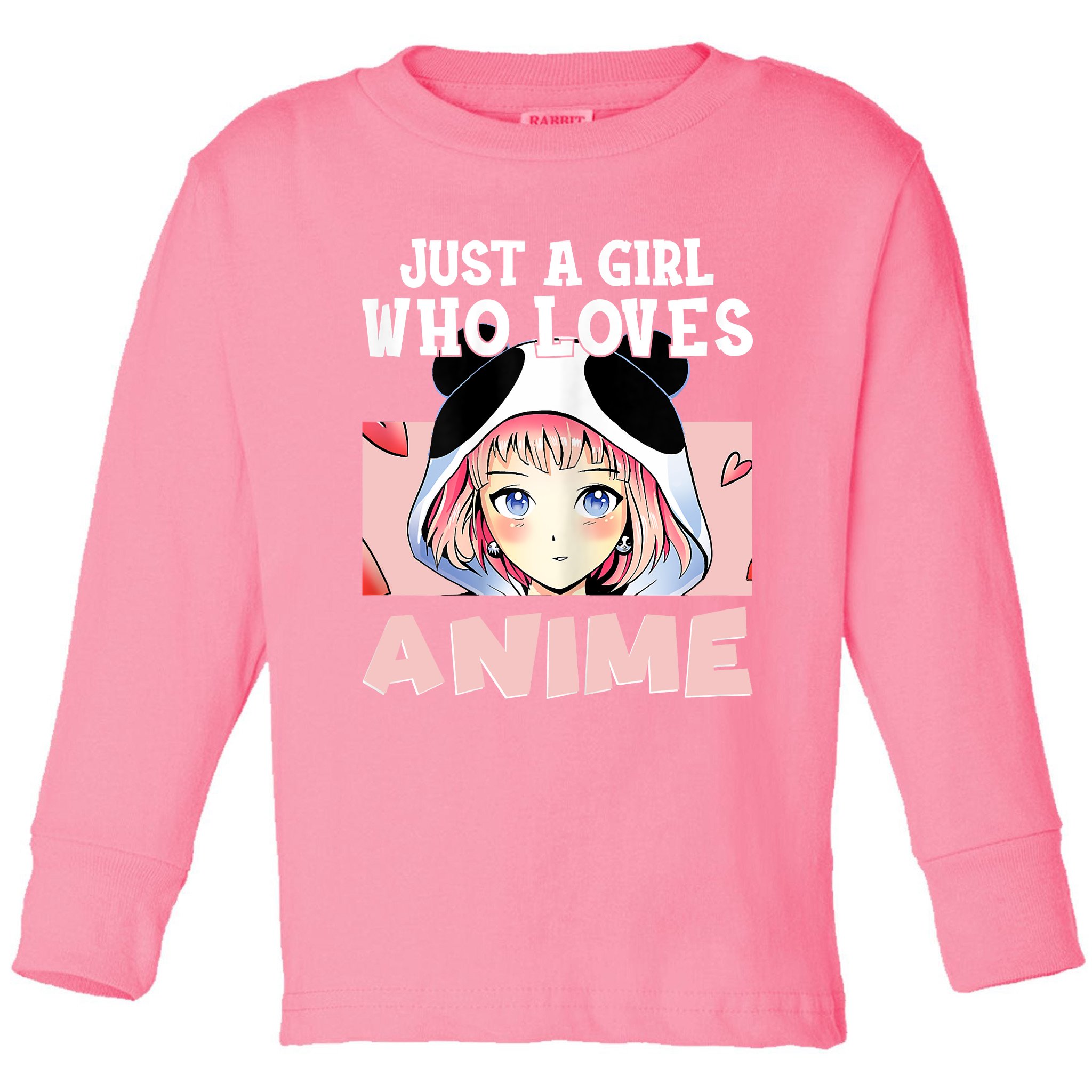 Anime Girl I Only Care About Anime And Maybe Like 3 People - Anime Girls  Funny Gift Lover - Long Sleeve T-Shirt | TeePublic