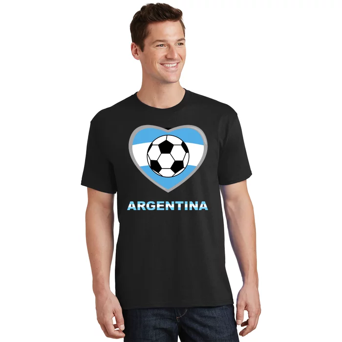 Argentina Soccer Football Argentinian Flag T-Shirt