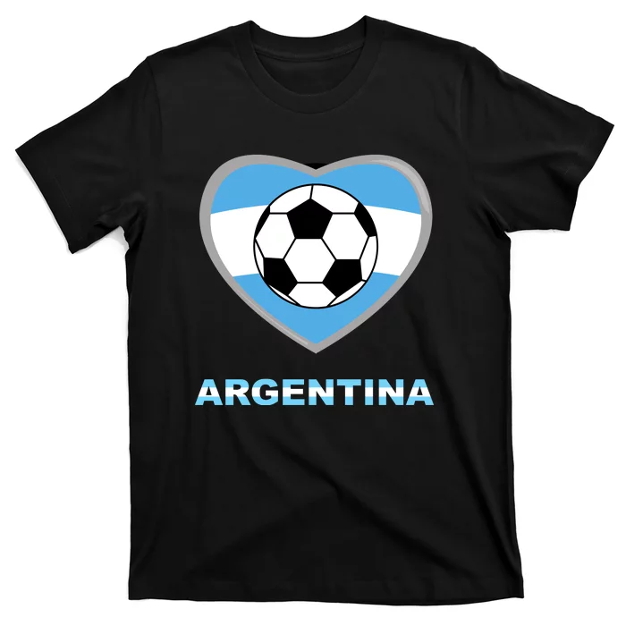 Argentina Soccer Football Argentinian Flag T-Shirt