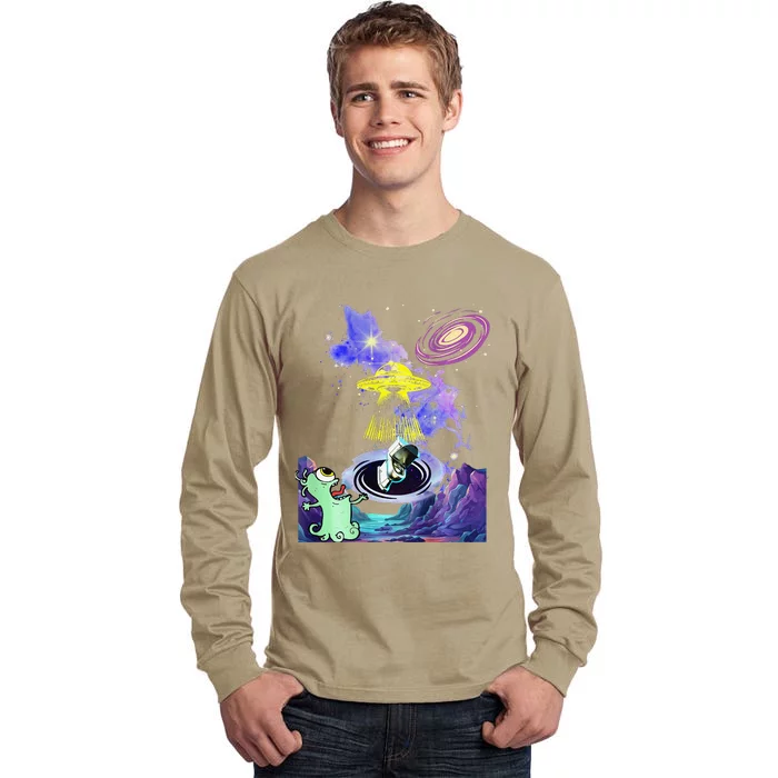 Alien Space Fluff Tall Long Sleeve T-Shirt