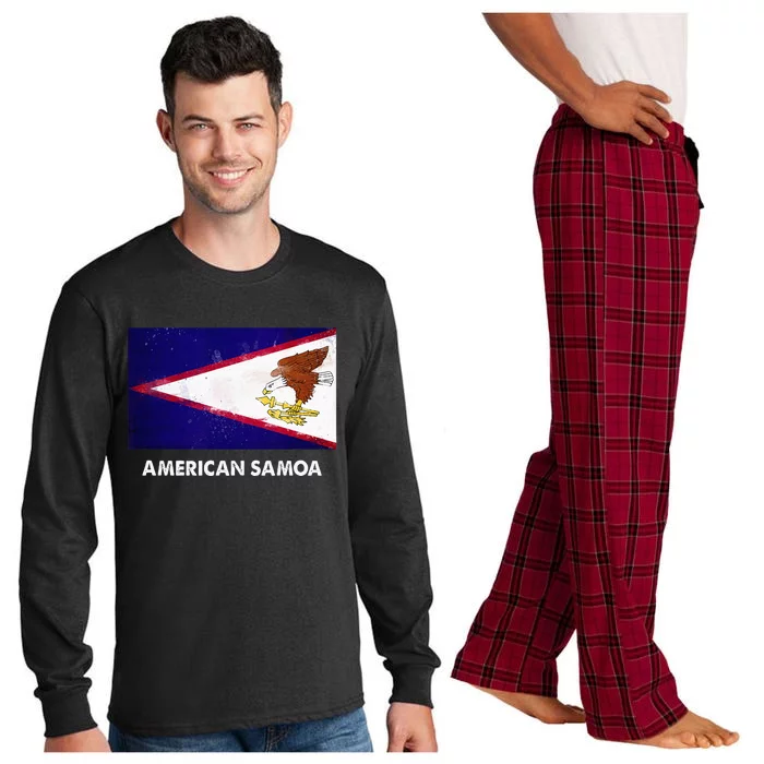 American Samoa Flag American Samoan Long Sleeve Pajama Set