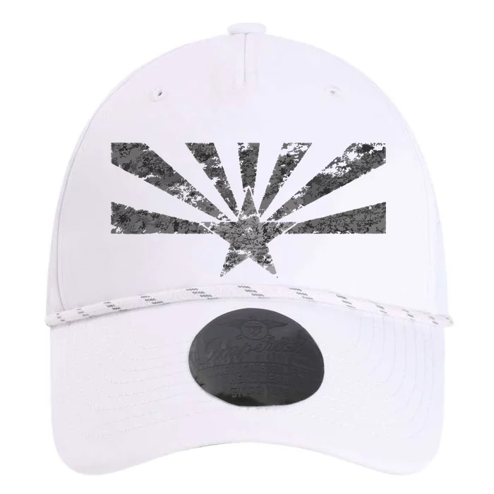 Arizona State Flag Distressed Vintage Az Flag Print Performance The Dyno Cap