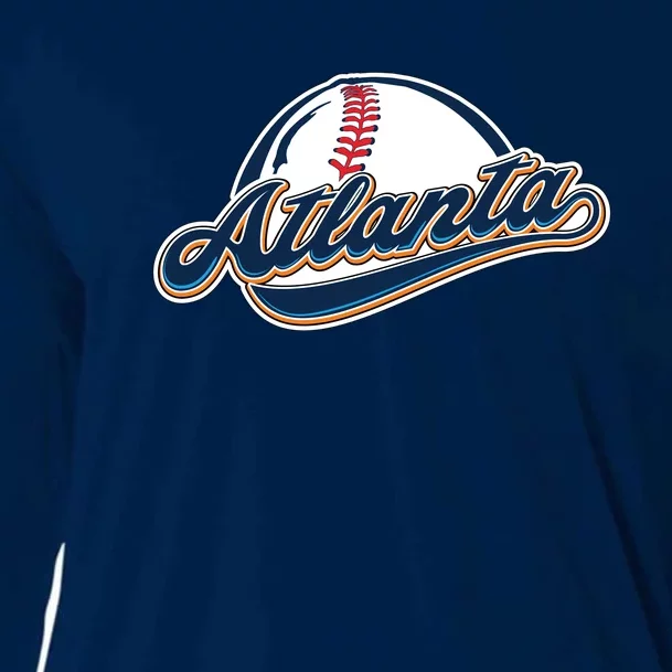 Atlanta Softball Fan Cooling Performance Long Sleeve Crew