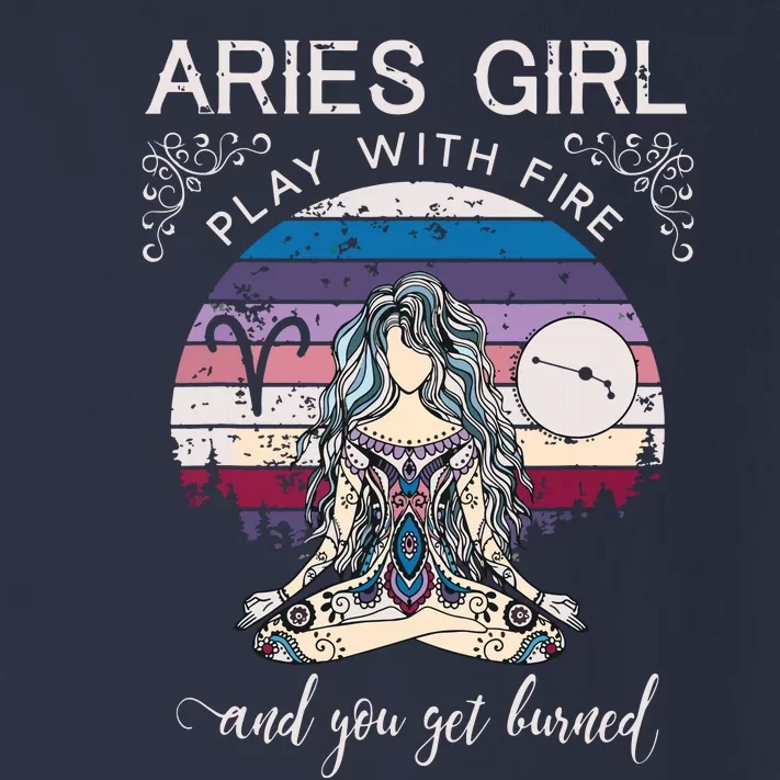 Aries Shirts For Women Retro Aries Girl Birthday Toddler Long Sleeve Shirt