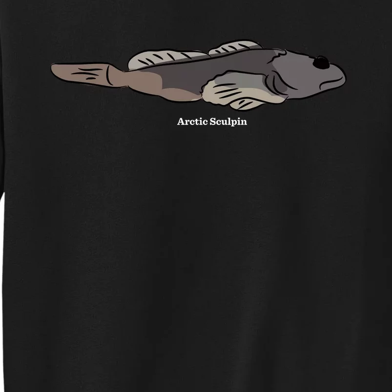 Arctic Sculpin Freshwater Fish Tall Sweatshirt