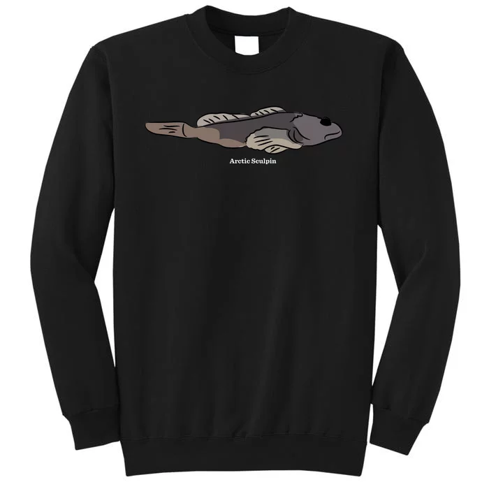 Arctic Sculpin Freshwater Fish Tall Sweatshirt