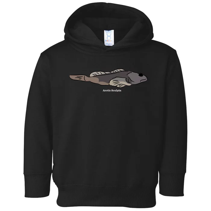 Arctic Sculpin Freshwater Fish Toddler Hoodie