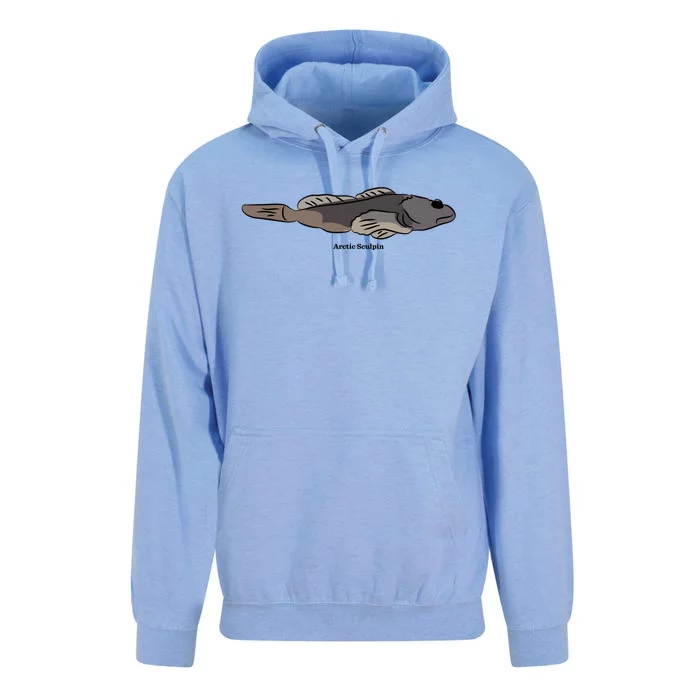 Arctic Sculpin Freshwater Fish Unisex Surf Hoodie