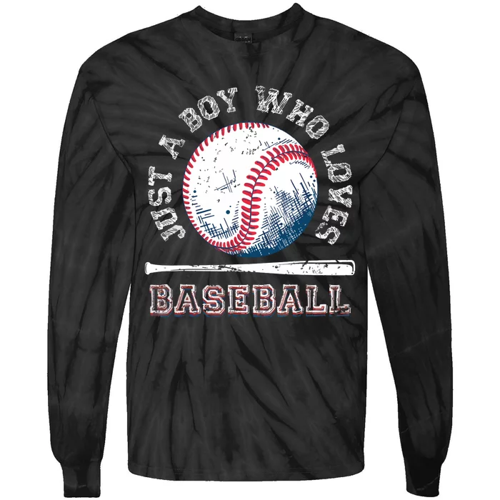 American Sport Fan Baseball Lover Batter Baseball Tie-Dye Long Sleeve Shirt