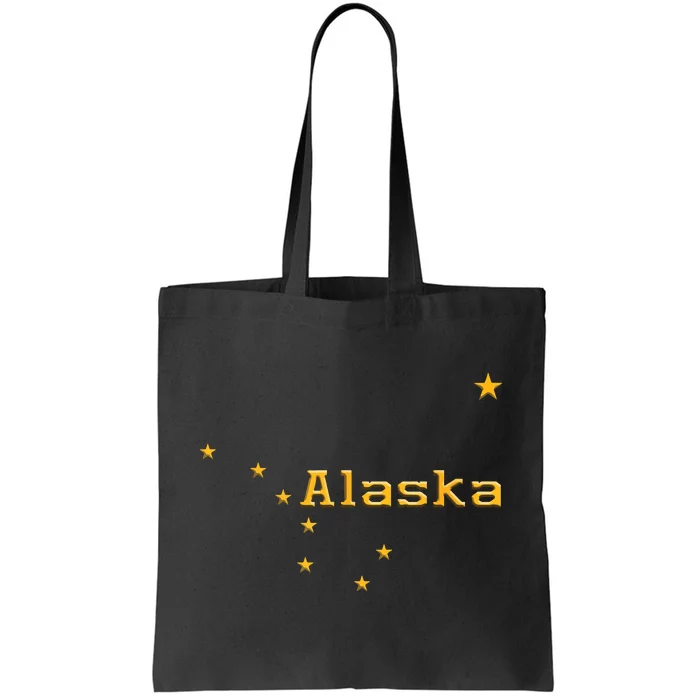 Alaska State Flag Astrology Big Dipper Polaris Tote Bag