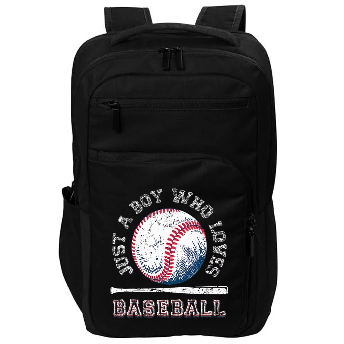 American Sport Fan Baseball Lover Batter Baseball Impact Tech Backpack