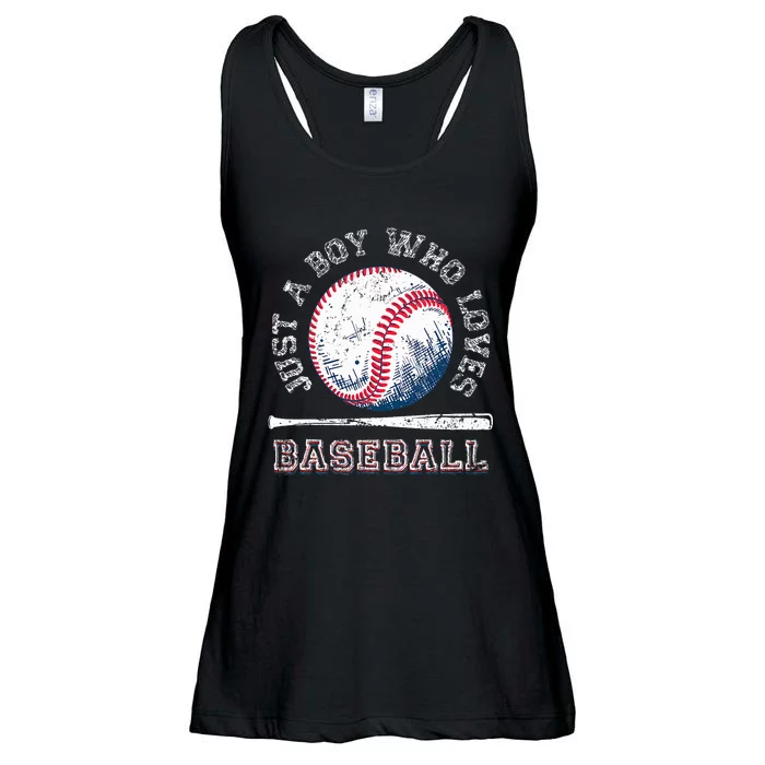 American Sport Fan Baseball Lover Batter Baseball Ladies Essential Flowy Tank