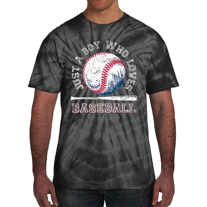 American Sport Fan Baseball Lover Batter Baseball Tie-Dye T-Shirt