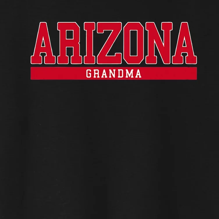 Arizona State Grandma Sports Women's Crop Top Tee