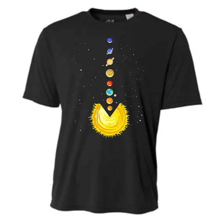 Astronomer Stars Galaxy Telescope Astrology Zodiac Cooling Performance Crew T-Shirt