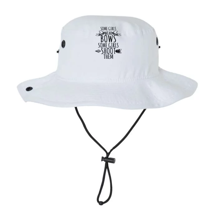 Archery Some Girls Wear Bows Some Shoot Them Gift Legacy Cool Fit Booney Bucket Hat