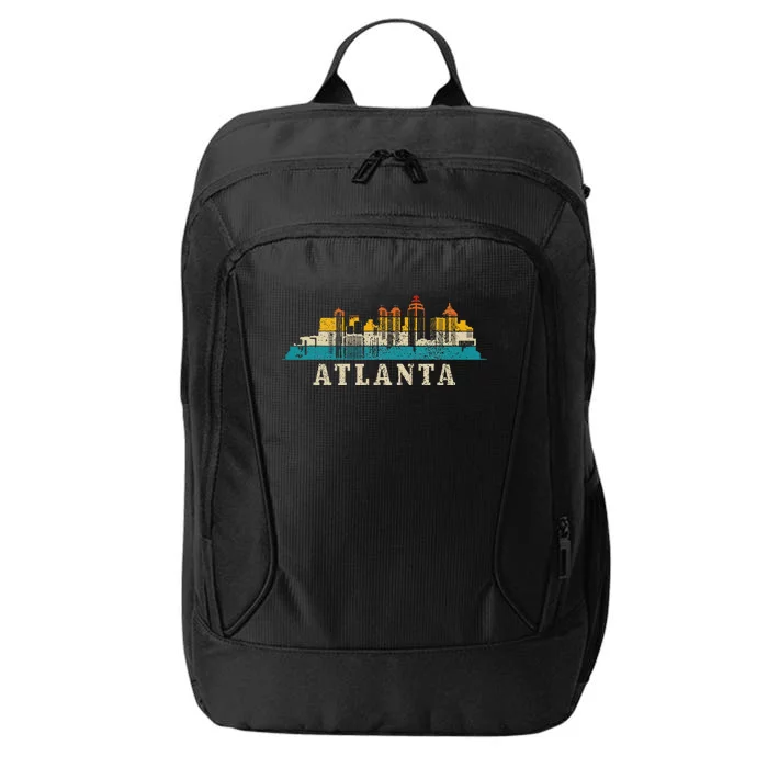 Atlanta Skyline Georgia ATL Vintage Pride Retro City Backpack