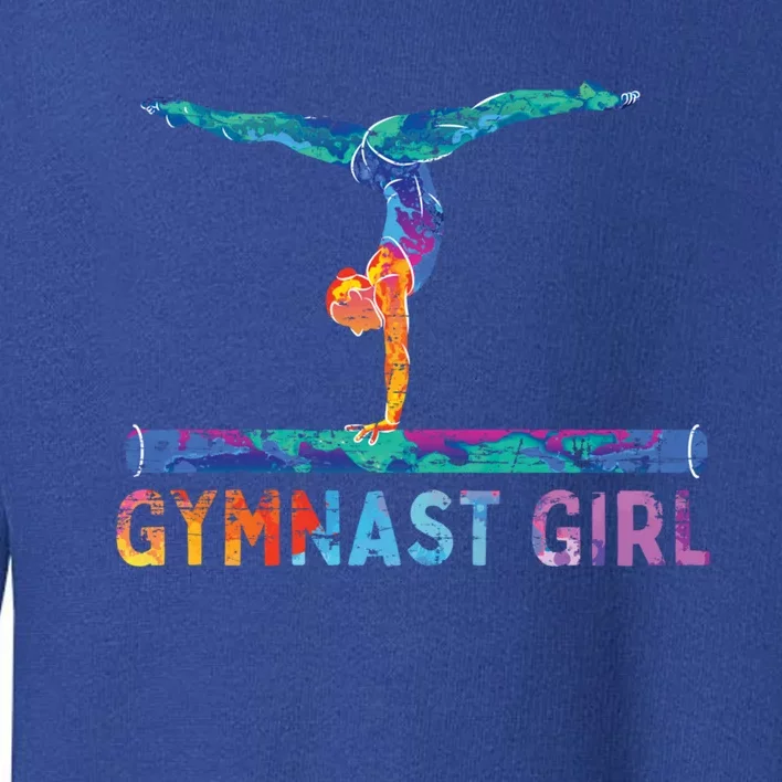 Acrobatic Sport Gymnast Gymnastics Gymnast Great Gift Toddler Sweatshirt