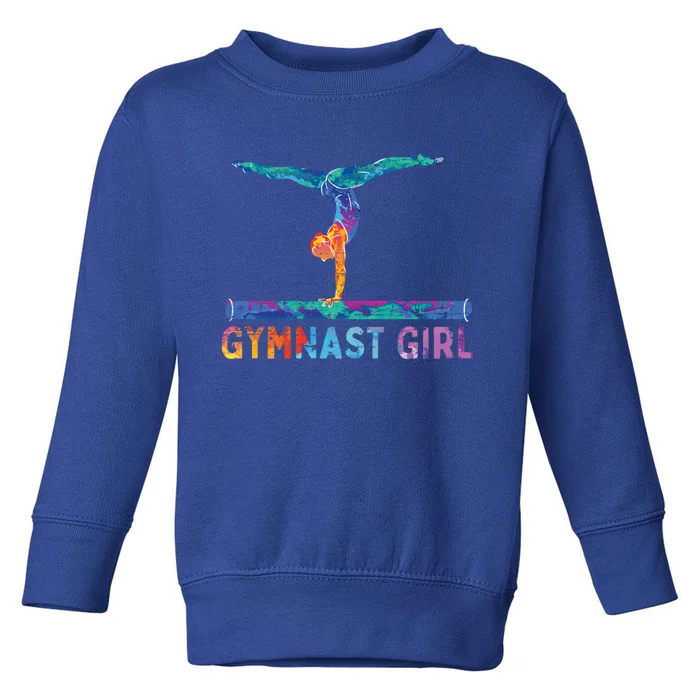 Acrobatic Sport Gymnast Gymnastics Gymnast Great Gift Toddler Sweatshirt